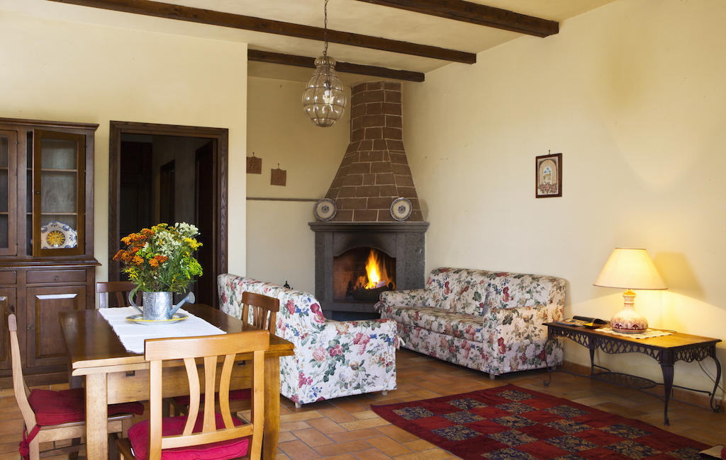 ヴィテルボ Agriturismo Ferento E Il Castagnoヴィラ 部屋 写真